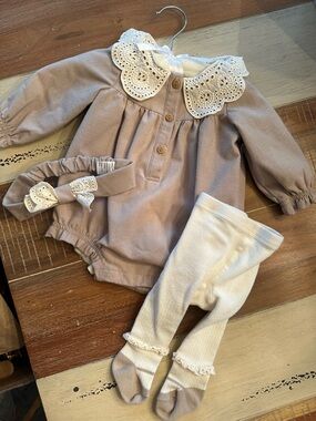 ✨ Cupcakes and Cashmere | Baby Girl Outfit 3-6M